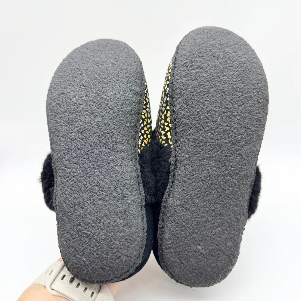Sorel Youth Nakiska Slide II Slipper Indoor & Outdoor Sea Salt/Black Size‎ 3